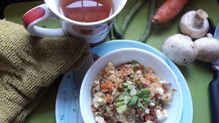 Easy Couscous recipe  Quick amp Healthy Breakfast recipe  Diet Friendly [upl. by Eido]