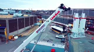 MBTA Charlestown Project Flyover [upl. by Enileda]