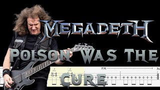 Megadeth  Poison Was The Cure Bass Tabs and Notation  By chamisbass chamisbass basstabs [upl. by Annis]