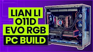 How to build Lian Li Evo RGB with TL LCD fans and more detailed PC build guide [upl. by Yecaj]