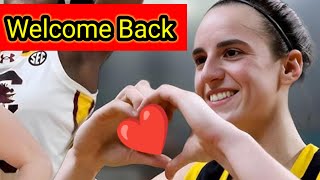 😍WNBA BEGS for Caitlin Clarks Return After European League WELCOMES Back❤️ [upl. by Mchail697]