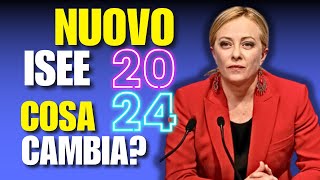 NUOVO ISEE 2024 COSA CAMBIA PER TE SCOPRILO ORA [upl. by Llednov796]