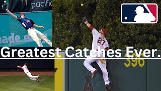 Top 10 Greatest Catches in MLB History [upl. by Anna664]