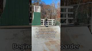 Beginner skateboard tricks for skatepark transition [upl. by Adnah710]