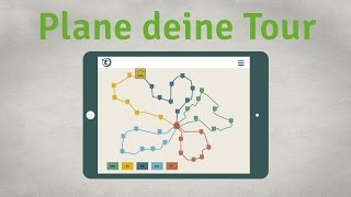 Routenplanung im Außendienst mit der portatour® App [upl. by Raynell]