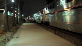 Amtrak Southwest Chief 4 at Riverside Ca102110 [upl. by Uttasta569]