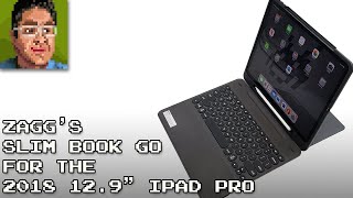 Zaggs Slim Book Go for the 2018 129quot iPad Pro InDepth Review [upl. by Enaid292]