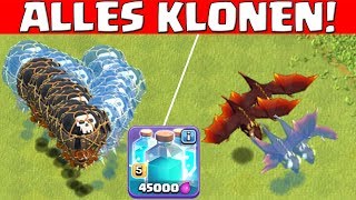 MAXED KLON  ALLES KLONEN  CLASH OF CLANS  Lets Play CoC Deutsch German HD [upl. by Froma]