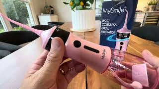 MySmile LP221 Water Flossers for Teeth Review [upl. by Anreval]