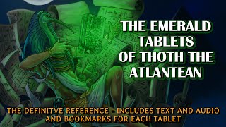 Emerald Tablets Of Thoth The Atlantean  Definitive Reference w audio and text full audiobook [upl. by Anaik961]