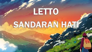 Sandaran Hati  Letto  Lirik [upl. by Nnylav]