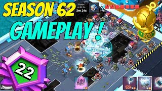 Warships Season 62  👍Rank 22 Gameplay 6 ER Strategy  Boom Beach [upl. by Aciretnahs435]