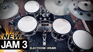 Experience the NEW drumtec Jam 3 ACOUSTIC feel edrums 🥁⚡️👀 [upl. by Eitsim]