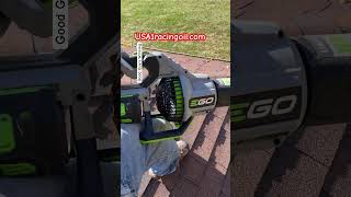 Leaf blower gutter cleaning leafblower EGO 765 CFM [upl. by Leonteen]