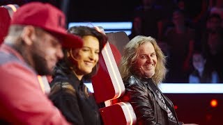 THE VOICE Kaliho kolosálny trapas Vysmiali ho aj všetci koučovia [upl. by Hosfmann920]