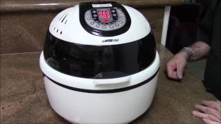 Richard Blaines EZ Cooking My Gowise 105 Quart Turbo Airfryer Review [upl. by Catlin264]