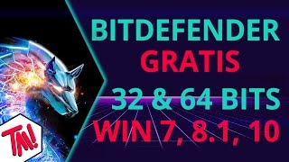 Bitdefender antivirus gratis 2017 W7 8 Y 10 32 amp 64 Bits  Guía de instalación [upl. by Sergu]