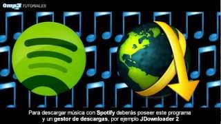 Cómo descargar música con Spotify y Jdownloader  Mp3es [upl. by Ricard]