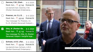 De woordvoerder van minister Van Weel ontving op 84 mijn aangifte tegen rechtercommissaris ROT100 [upl. by Hooke]