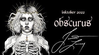 Obscurus Inktober 2022 by Jessica Lauser TikTok Compilation  jlauserart [upl. by Alfie130]