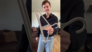 FIX stretching divots and wrinkles when you hang up your clothes w the Kangaroo Hanger ✅🦘 hanger [upl. by Zul]