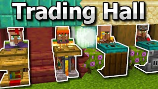 The Ultimate Minecraft 120 Villager Trading Hall Guide [upl. by Schroder670]