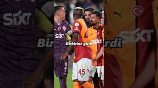 Muslera ile Kerem Demirbay birbirine girdi shorts futbol galatasaray [upl. by Onaivlis367]