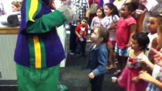 Cupid Shuffle at Chuck E Chesse [upl. by Elaynad]