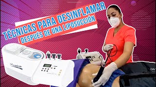 Técnicas para desinflamar después de una liposucción [upl. by Anesuza485]