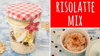 Mix per Risolatte in barattolo  Risolatte dessert ricetta  Regalo last minute per Natale [upl. by Jabin]