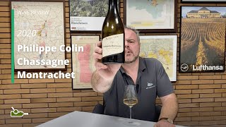 Wine Review Philippe Colin Chassagne Montrachet 2020 [upl. by Dugald]