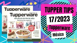 TUPPER TIPS 172023 TUPPERWARE MÉXICO [upl. by Nabru]