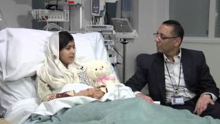 Malala Yousufzai talks about her surgery [upl. by Eirrotal]