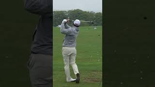 Edoardo Molinari Golf Swing  Slow Motion Wedge Pattern [upl. by Monsour383]