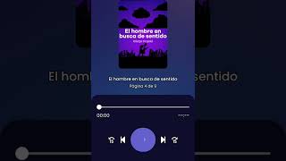 Audiolibro  el hombre en busca de sentido [upl. by Sisile499]