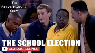 Romeo And Bullethead Run For Class President ft Steve Harvey  The Steve Harvey Show [upl. by Rena]