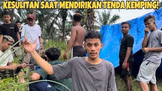 KESULITAN MENDIRIKAN TENDA KEMPING Part 1 [upl. by Templia505]