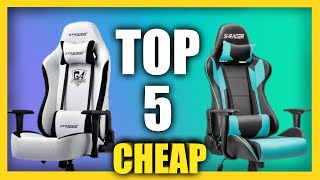 Best Cheap Gaming Chairs 2024  Top 5  Budget Friendly [upl. by Aimac946]