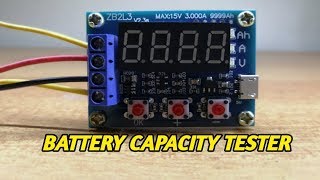 ZB2L3 BATTERY CAPACITY TESTER [upl. by Onez736]