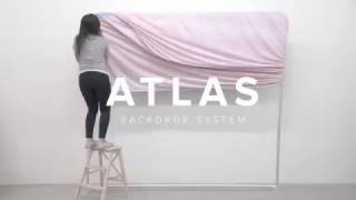 Best Photobooth Backdrop Stand  Atlas System  Photo Booth Backdrop [upl. by Odelinda428]