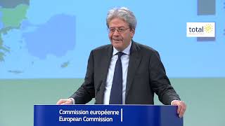 Economia Gentiloni quotProiettiamo per lItalia la crescita più alta non avveniva da molto tempoquot [upl. by Alair]