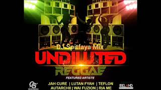 Undiluted Reggae Riddim Mix by DJ Spitfaya ft Jah Cure Lutan Fyah Teflon Ria ME Autarchii Wai [upl. by Obbard190]