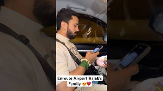 Enroute Airport ✈️ Saudi Arabia For Umrah Rajab’s Family 😍♥️ viralvideo youtubeshorts shorts [upl. by Fenn]