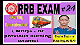 RRB EXAM PREPARATIONAIIMSPGIMERDSSSBPGIMERJIPMERCHOIMPORTANT QUESTIONSMCQs242024 [upl. by Cyrille]