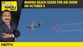 IAF Air Show  IAF To Showcase India’s Air Prowess In Chennais Marina Beach [upl. by Liba]