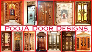 Latest POOJA DOOR DESIGN Ideas 2024  Mandir Door Designs  Puja Door  CNC Poojaroom Door [upl. by Aserat]