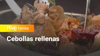 Cebollas rellenas  Aquí la Tierra  RTVE Cocina [upl. by Filberte]