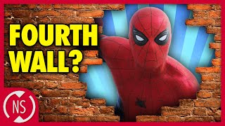 Did SPIDERMAN Just Break the Fourth Wall in the CIVIL WAR Trailer  NerdSync [upl. by Kanor]