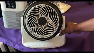 9” simple Deluxe Healsmart Woozoo Desk Fan [upl. by Woehick]