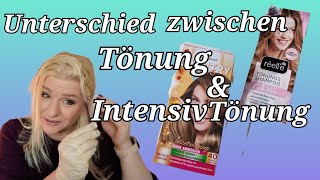 Ich Töne meine Haare  Unterschied zwischen Tönung und IntensivTönung [upl. by Knobloch]